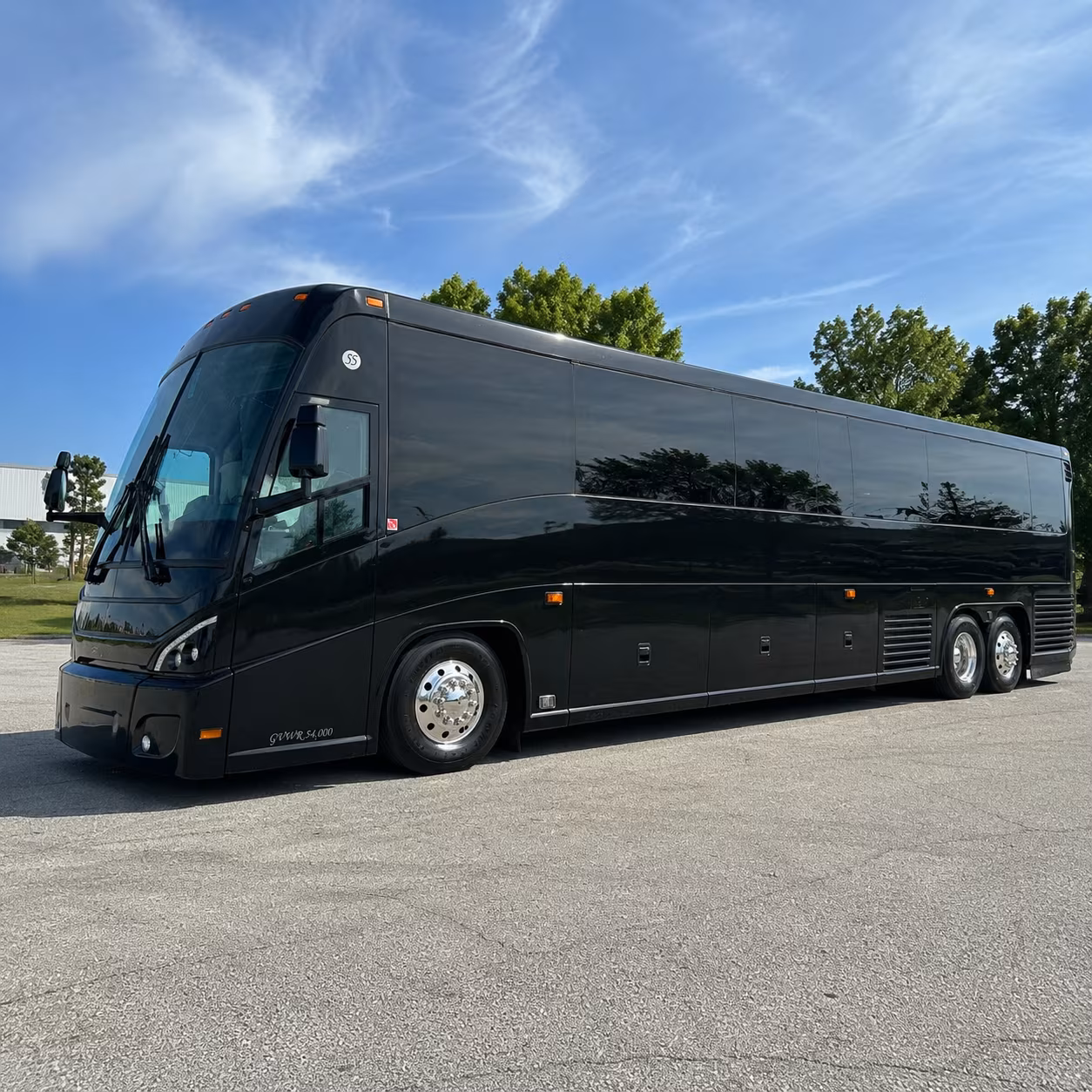 chino hills 47 passenger charter bus