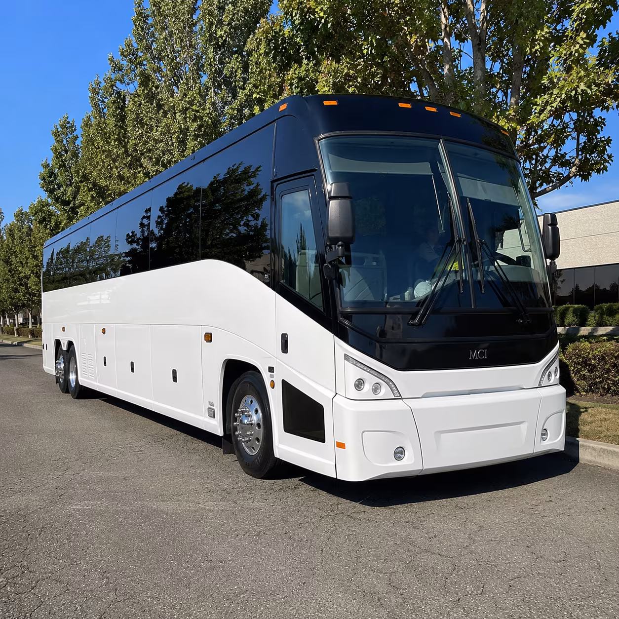 chino hills 50 passenger charter bus