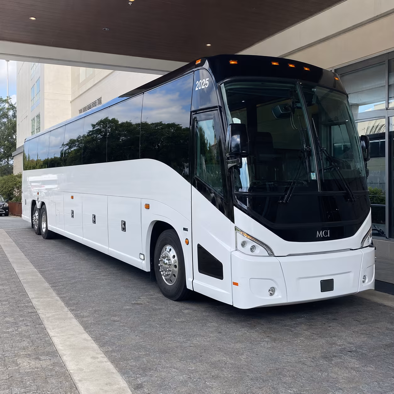 chino hills 54 passenger charter bus