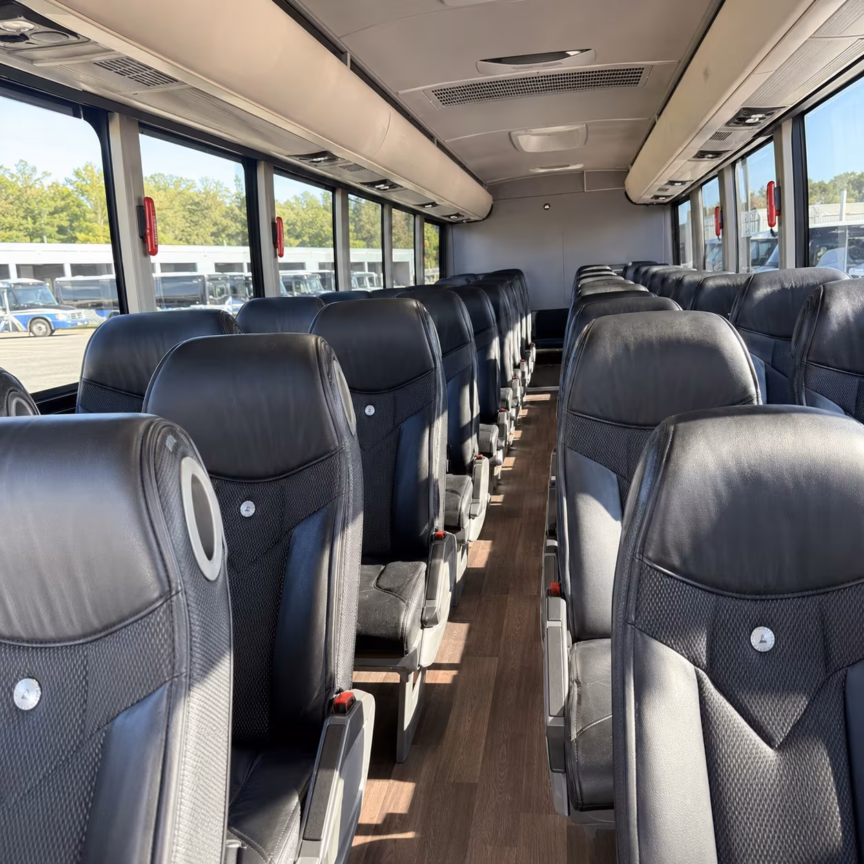chino hills charter bus interior