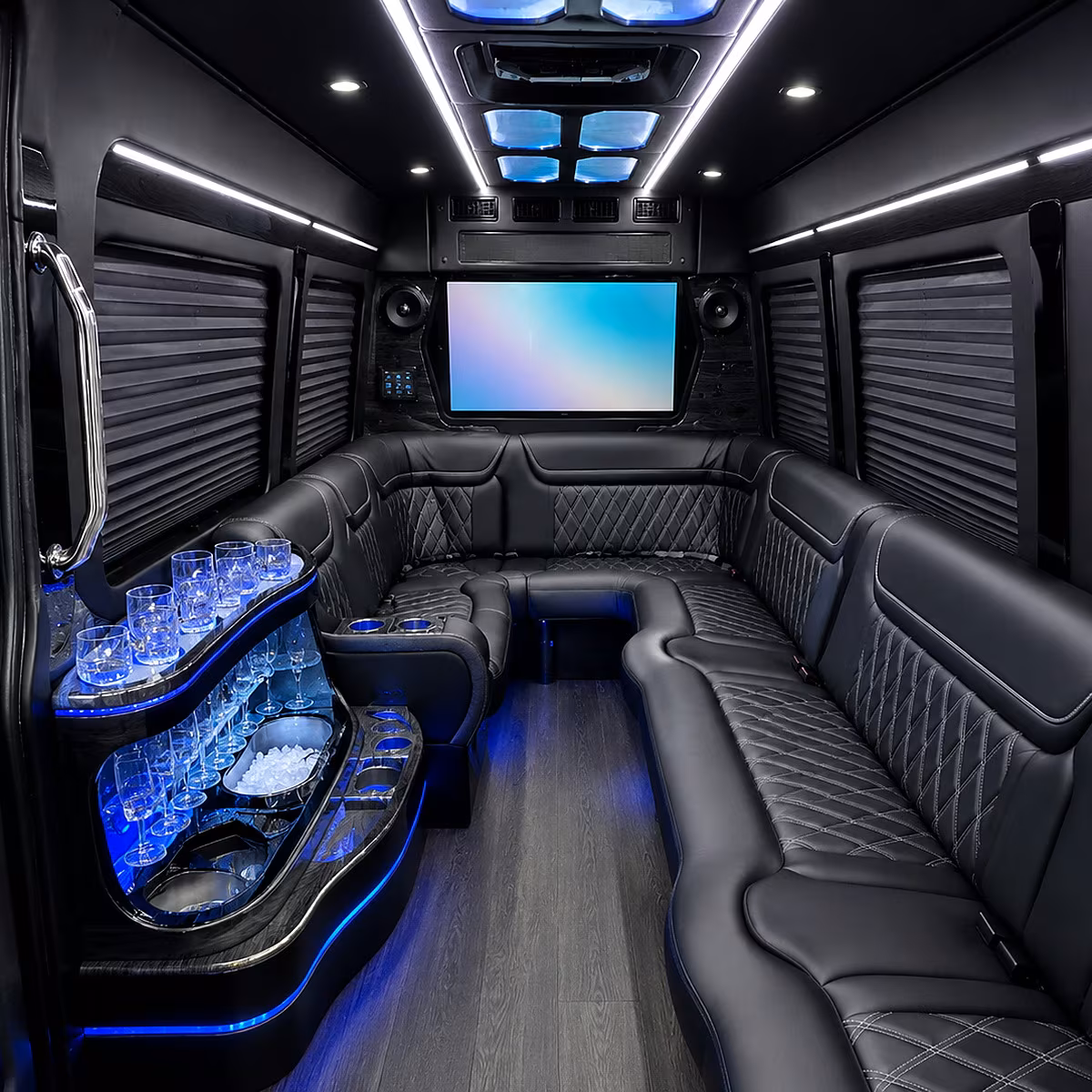 chino hills party bus inside