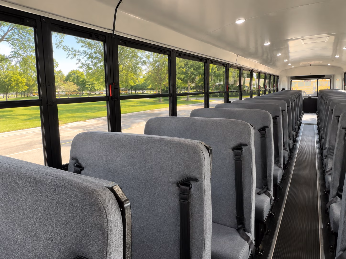 chino hills school bus interior