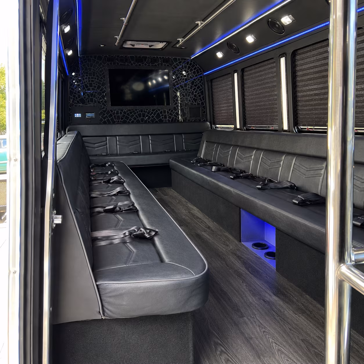 chino hills wedding party bus rental