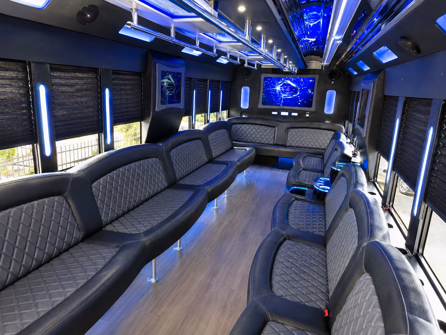 post convention event buses for networking receptions around the inland empire
