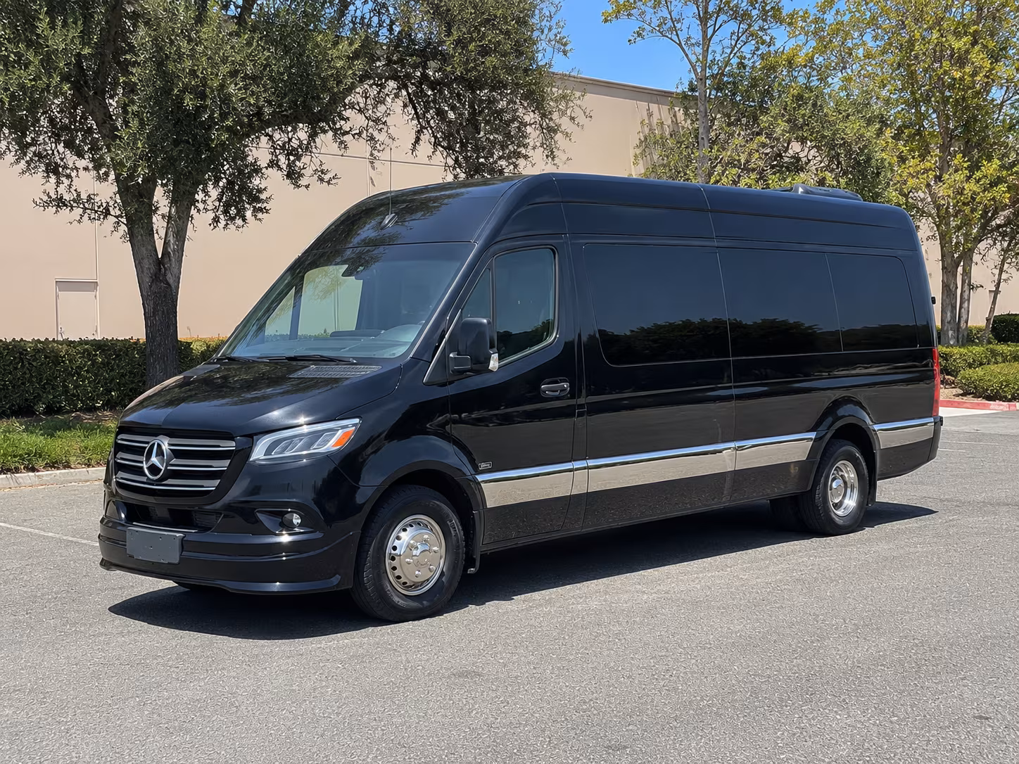 sprinter van and minibus rentals for executive group travel in chino hills