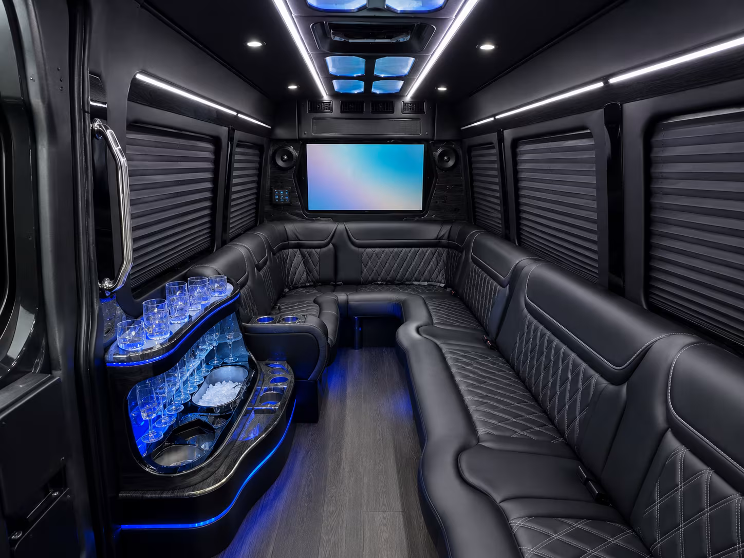 sprinter van rentals for smaller bachelor and bachelorette groups in chino hills